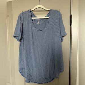 Blue Striped tee